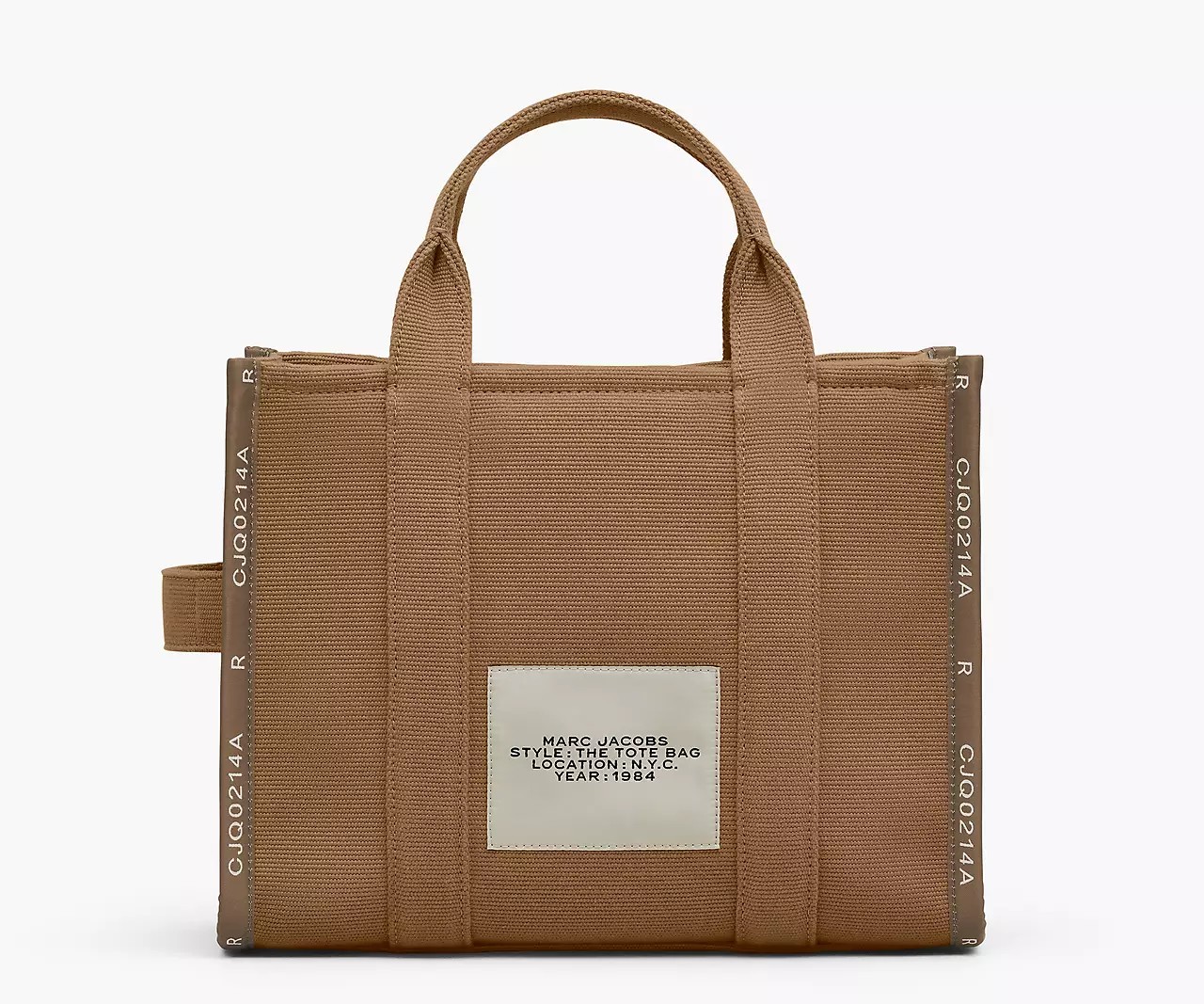 Marc Jacobs The Jacquard Medium Tote Bag 'Camel' - HypeFly India View 2