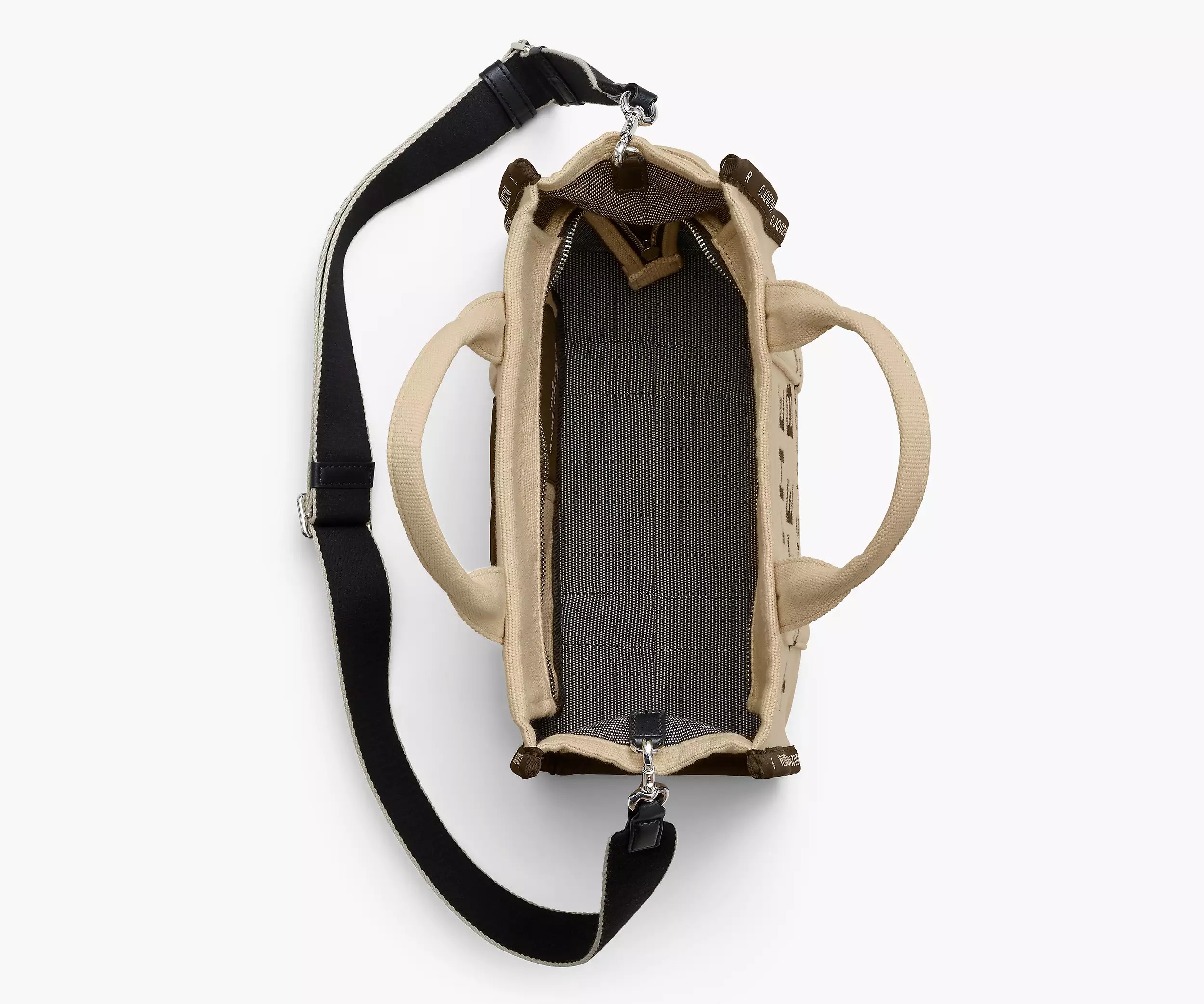 Marc Jacobs The Jacquard Medium Tote Bag 'Warm Sand' - HypeFly India View 5