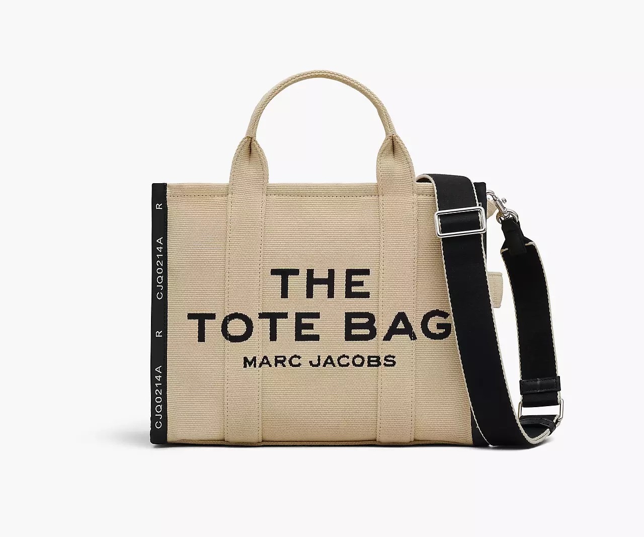 Marc Jacobs The Jacquard Medium Tote Bag 'Warm Sand' - HypeFly India View 1