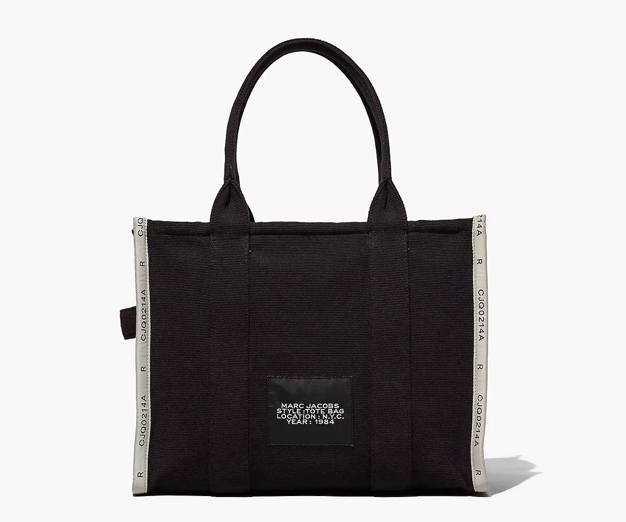 Marc Jacobs The Jacquard Large Tote Bag 'Black' - HypeFly India View 2