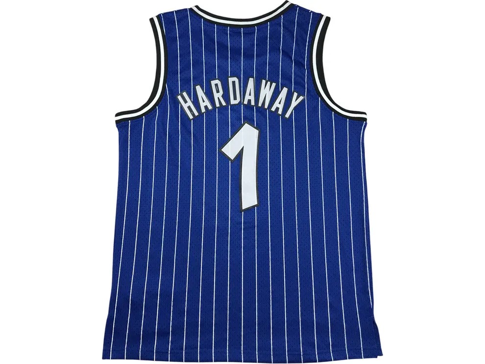 Penny Hardaway 90’s Orlando Magic Pinstriped Jersey - HypeFly India View 2