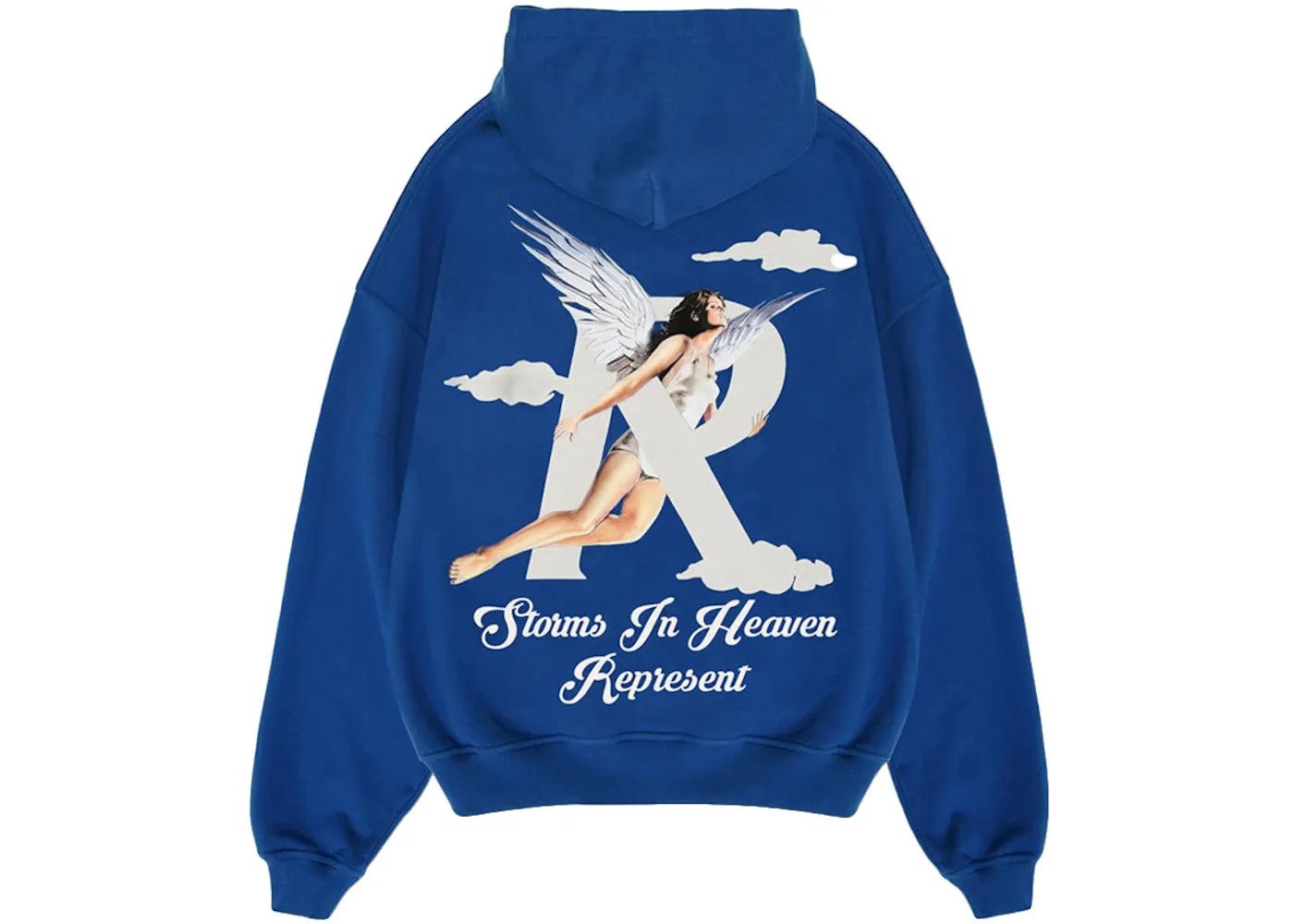 Represent Storms In Heaven Hoodie 'Cobalt' - HypeFly India View 1