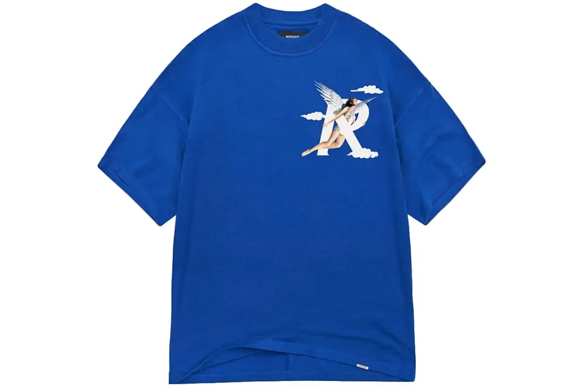 Represent Storms In Heaven T-shirt 'Cobalt' - HypeFly India View 2
