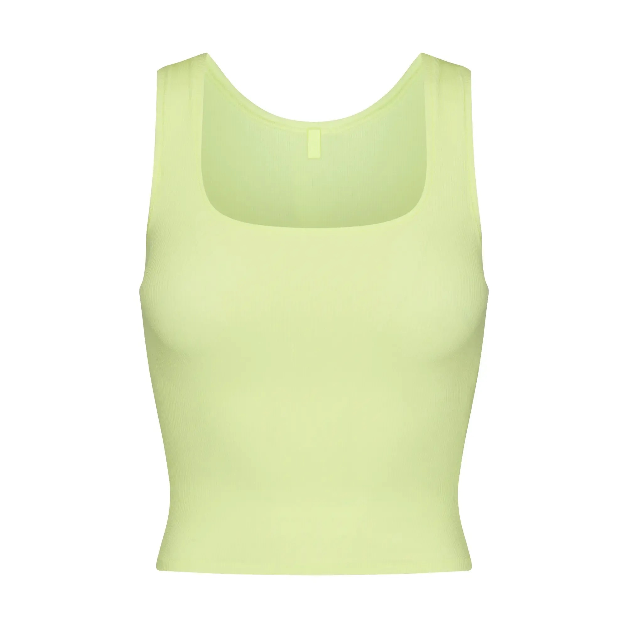 Skims Soft Lounge Tank Lemonade - HypeFly India View 1