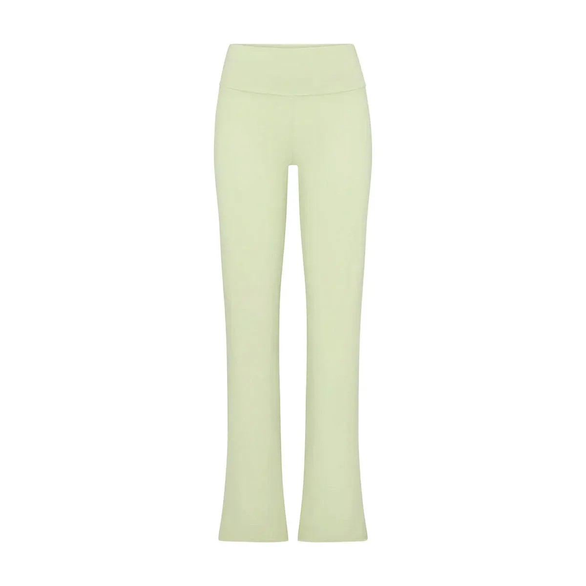 Skims Cotton Jersey Foldover Pant Pistachio - HypeFly India View 1