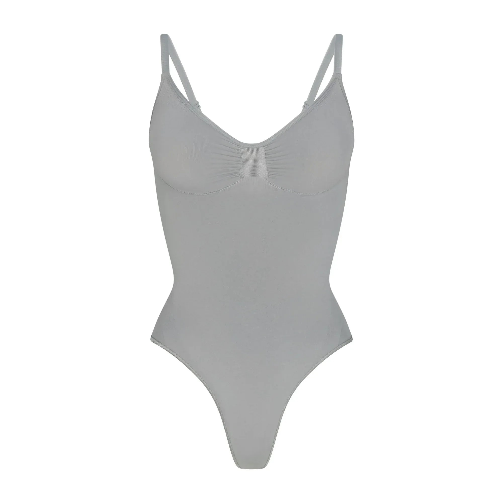 Skims Seamless Sculpt Thong Bodysuit Pacific - HypeFly India View 1