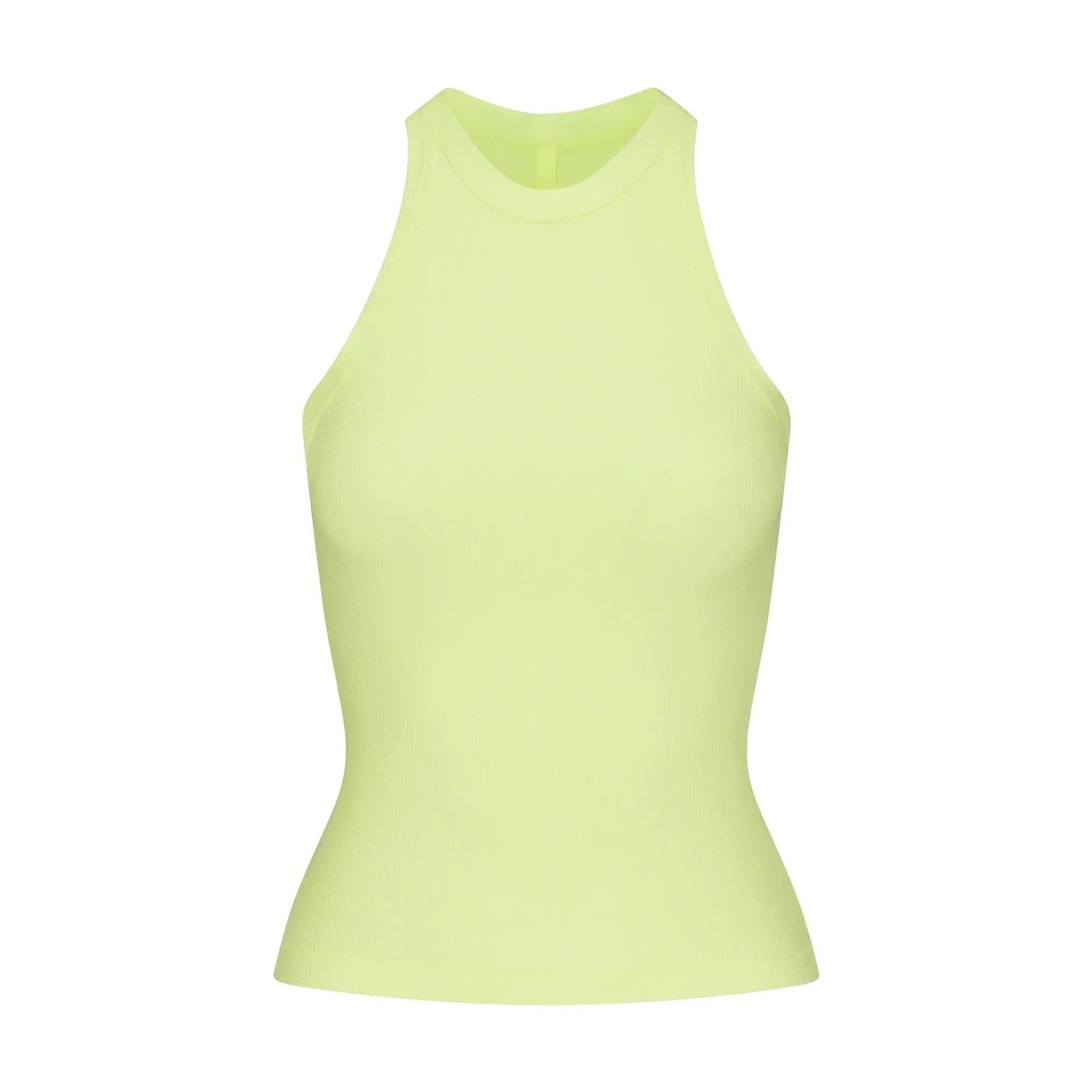 Skims Soft Lounge High Neck Tank Lemonade - HypeFly India View 1