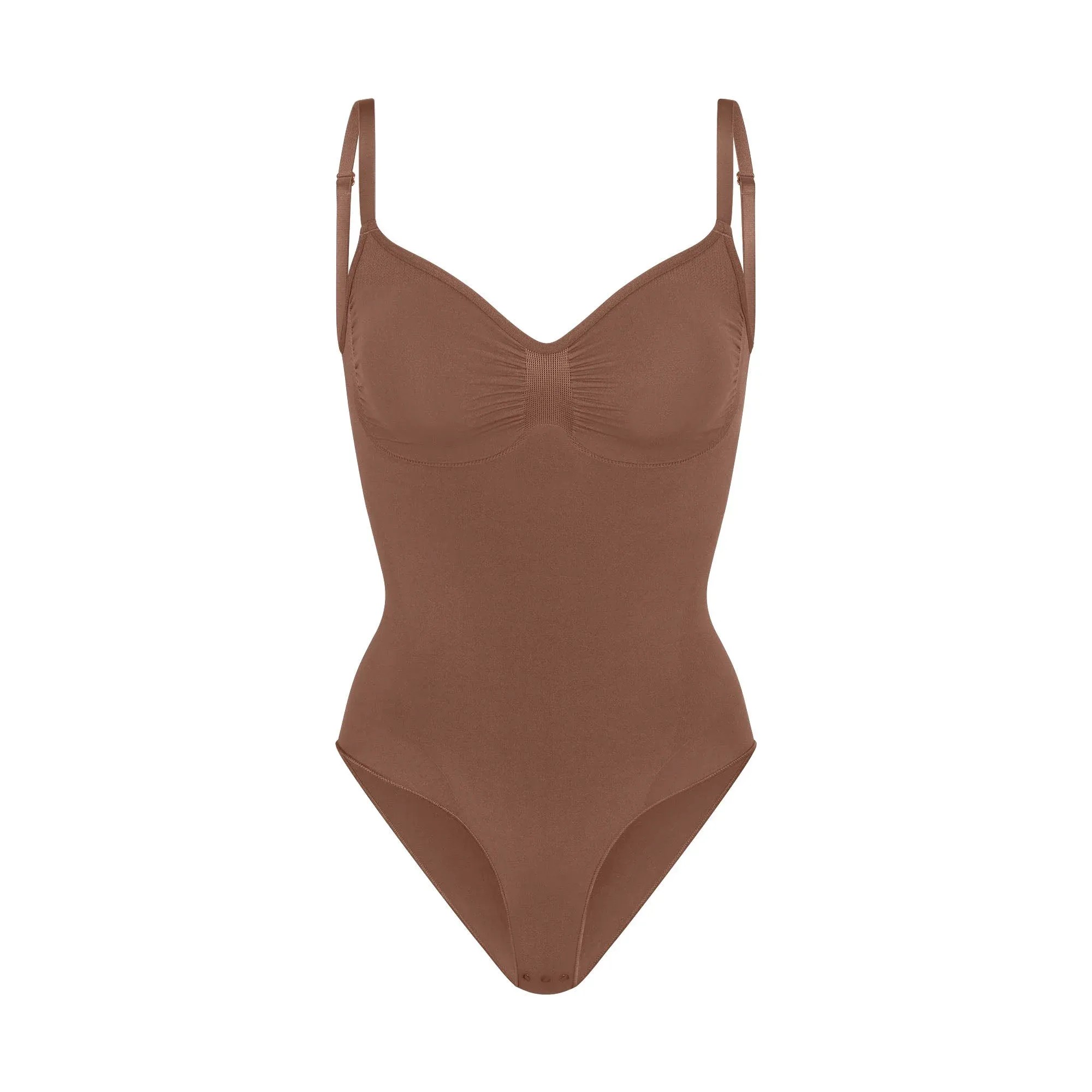 Skims Seamless Sculpt Brief Bodysuit Jasper - HypeFly India View 1