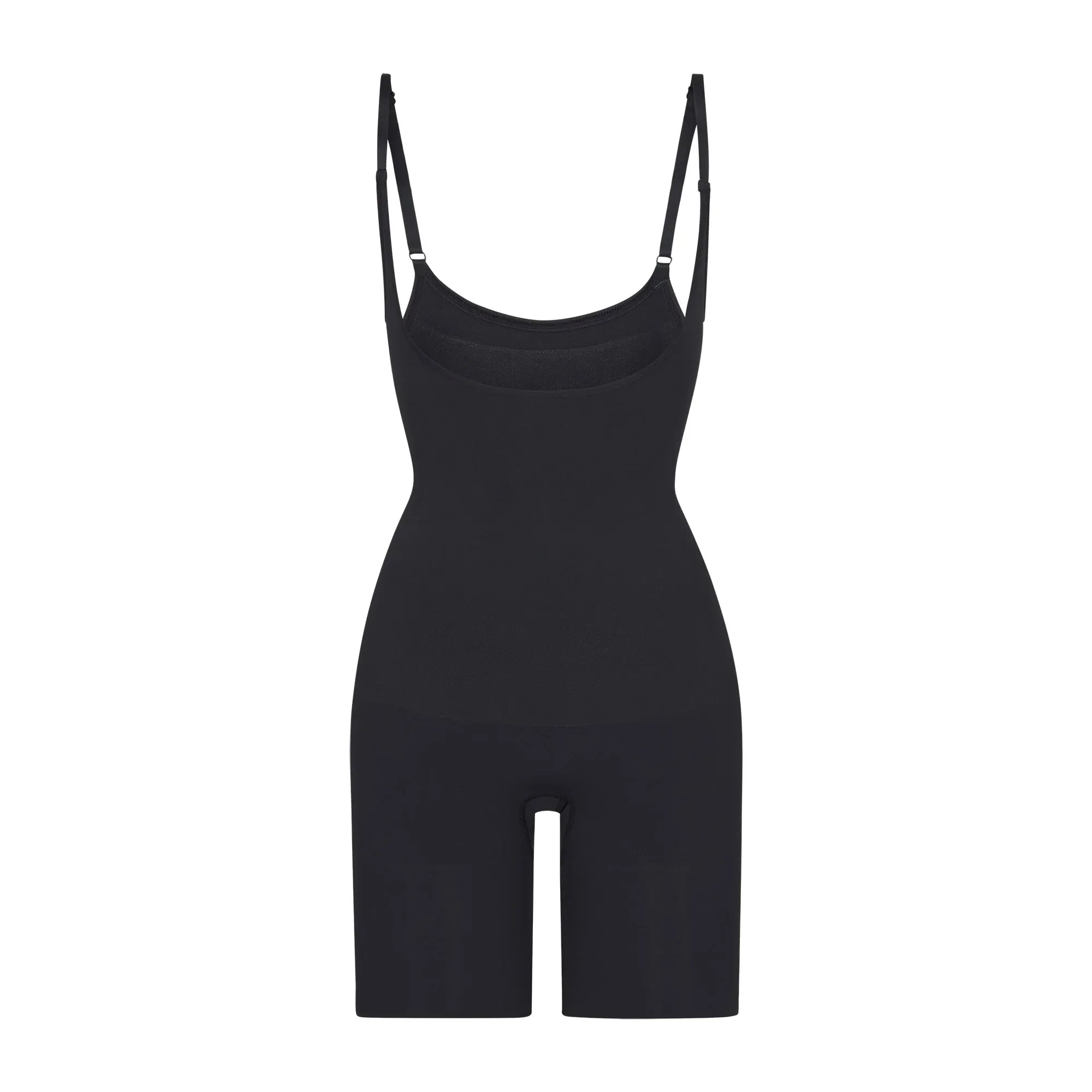 Skims Seamless Sculpt Open Bust Bodysuit Onyx - HypeFly India View 1