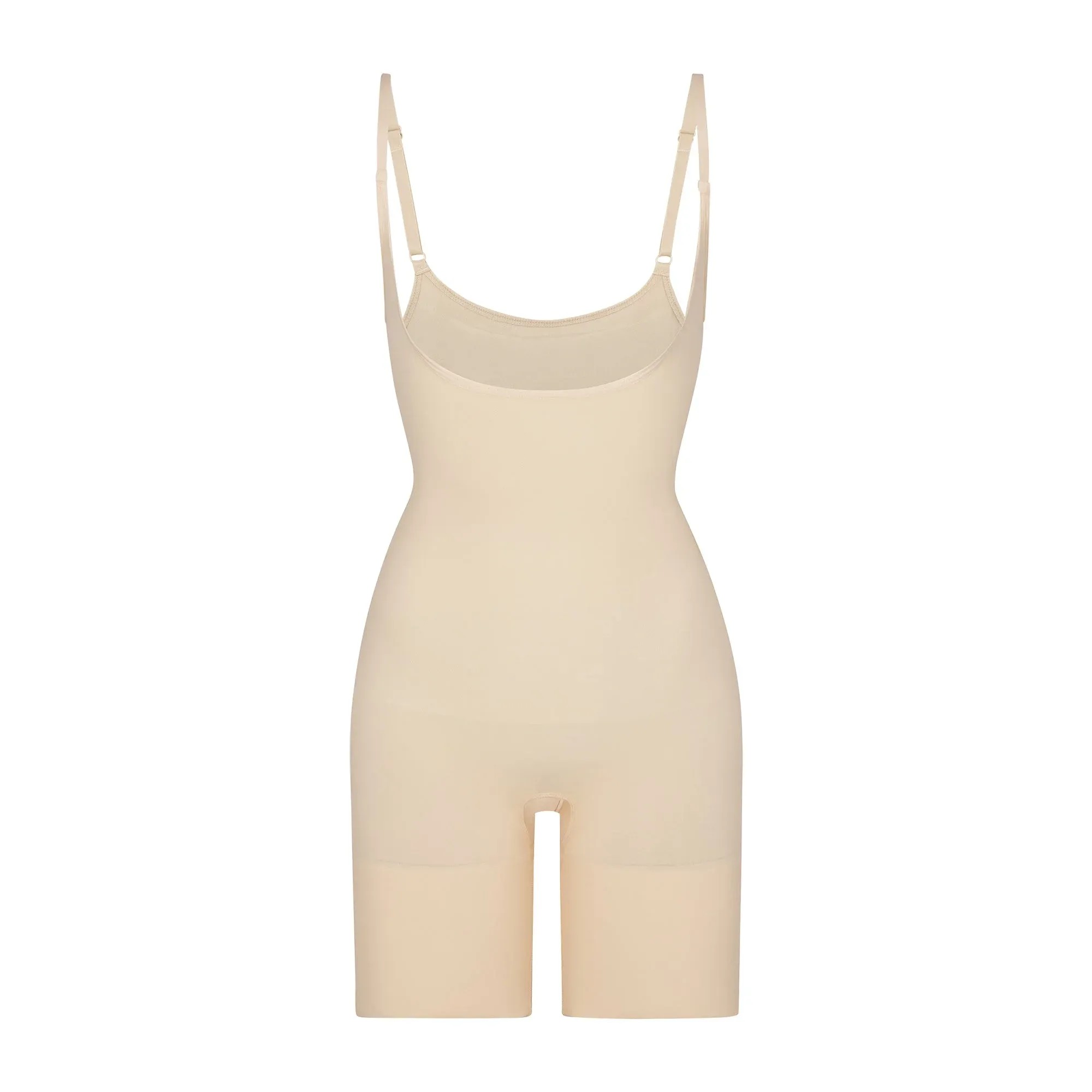 Skims Seamless Sculpt Open Bust Bodysuit Sand - HypeFly India View 1