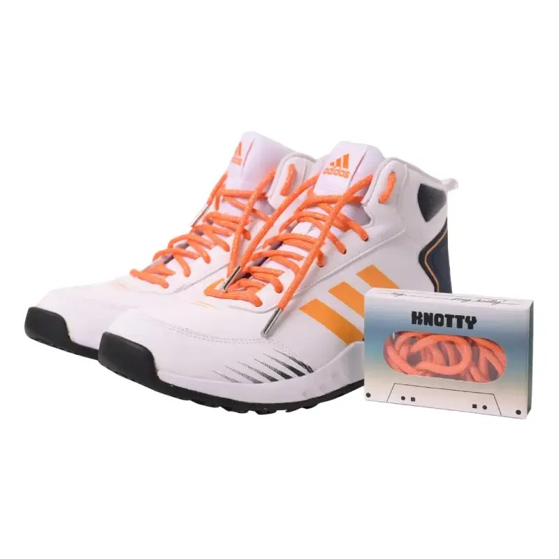 Pumpkin Spice Haze Rope Laces - HypeFly India View 3
