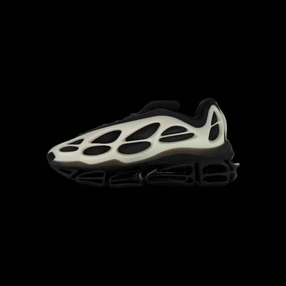 Willy Chavarria x adidas Megaride Bones 'Core Black Cream White' - HypeFly India View 4