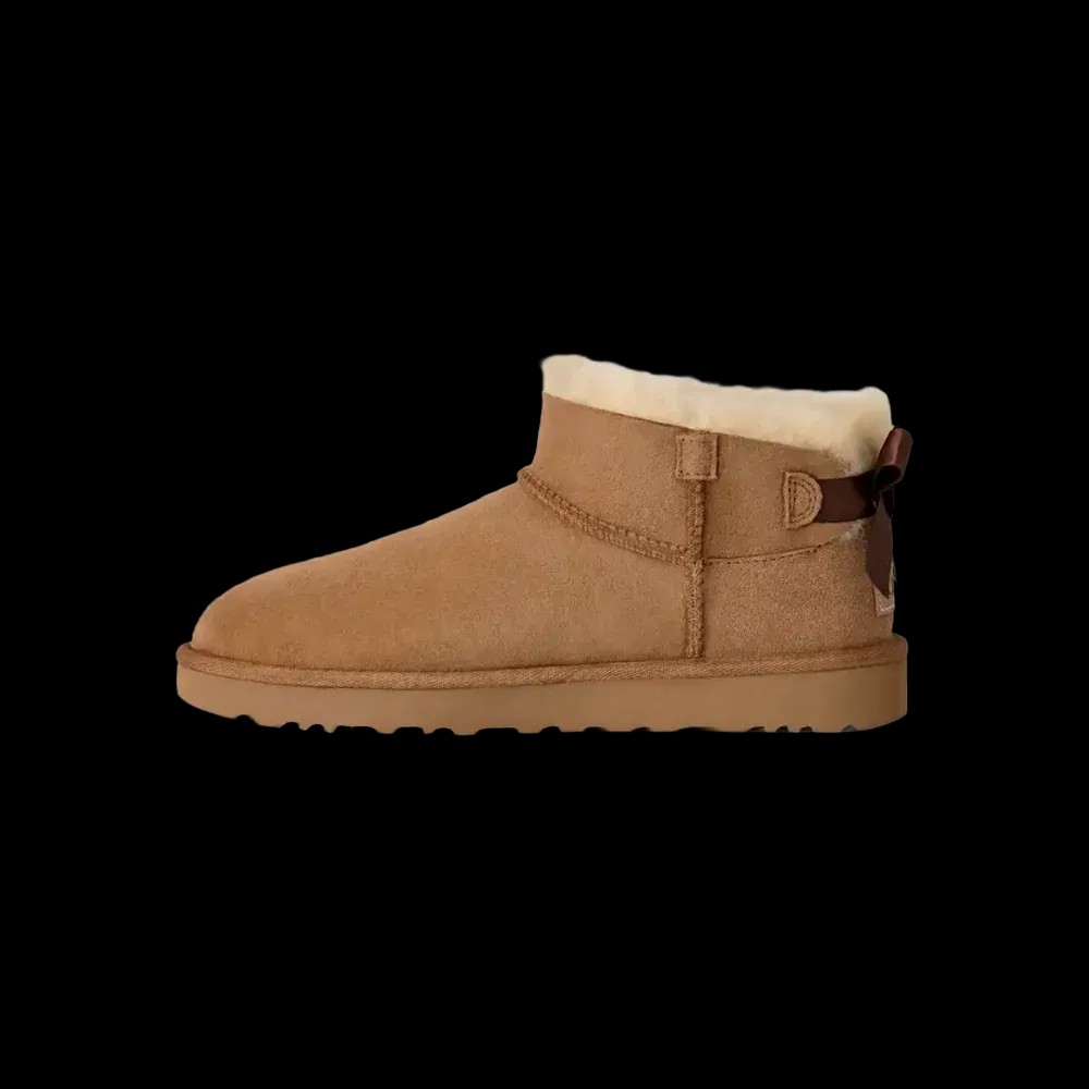 Ugg Ultra Mini Bailey Bow chestnut - HypeFly India View 2
