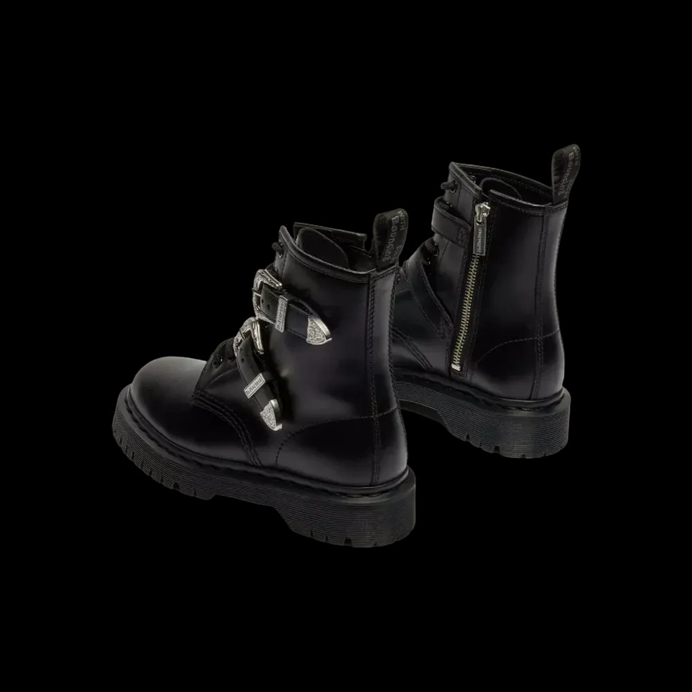 Dr Martens 1460 Western Buckle Black Atlas - HypeFly India View 5