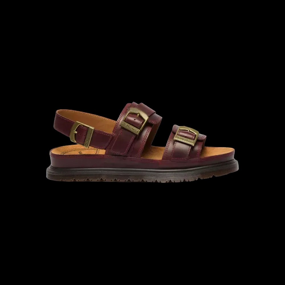 Dr Martens San Two Strap Cherry Red - HypeFly India View 1
