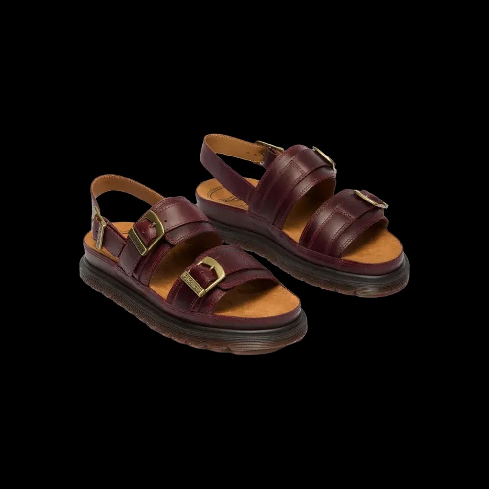 Dr Martens San Two Strap Cherry Red - HypeFly India View 3