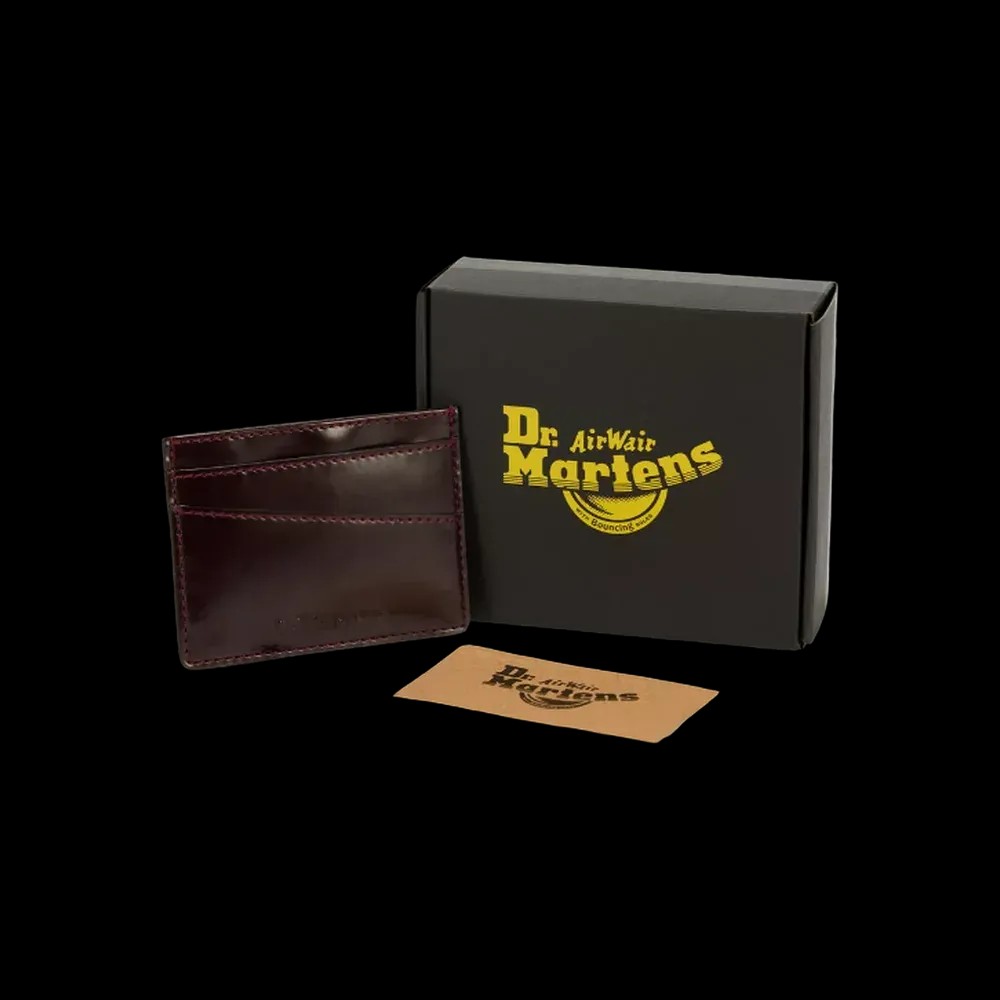 Dr Martens Cardholder II Red Oxford Rub Off - HypeFly India View 5