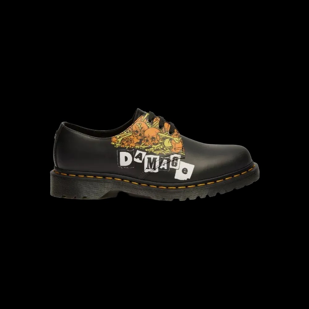 Dr Martens 1461 Metallica Damage Tour Print - HypeFly India View 1