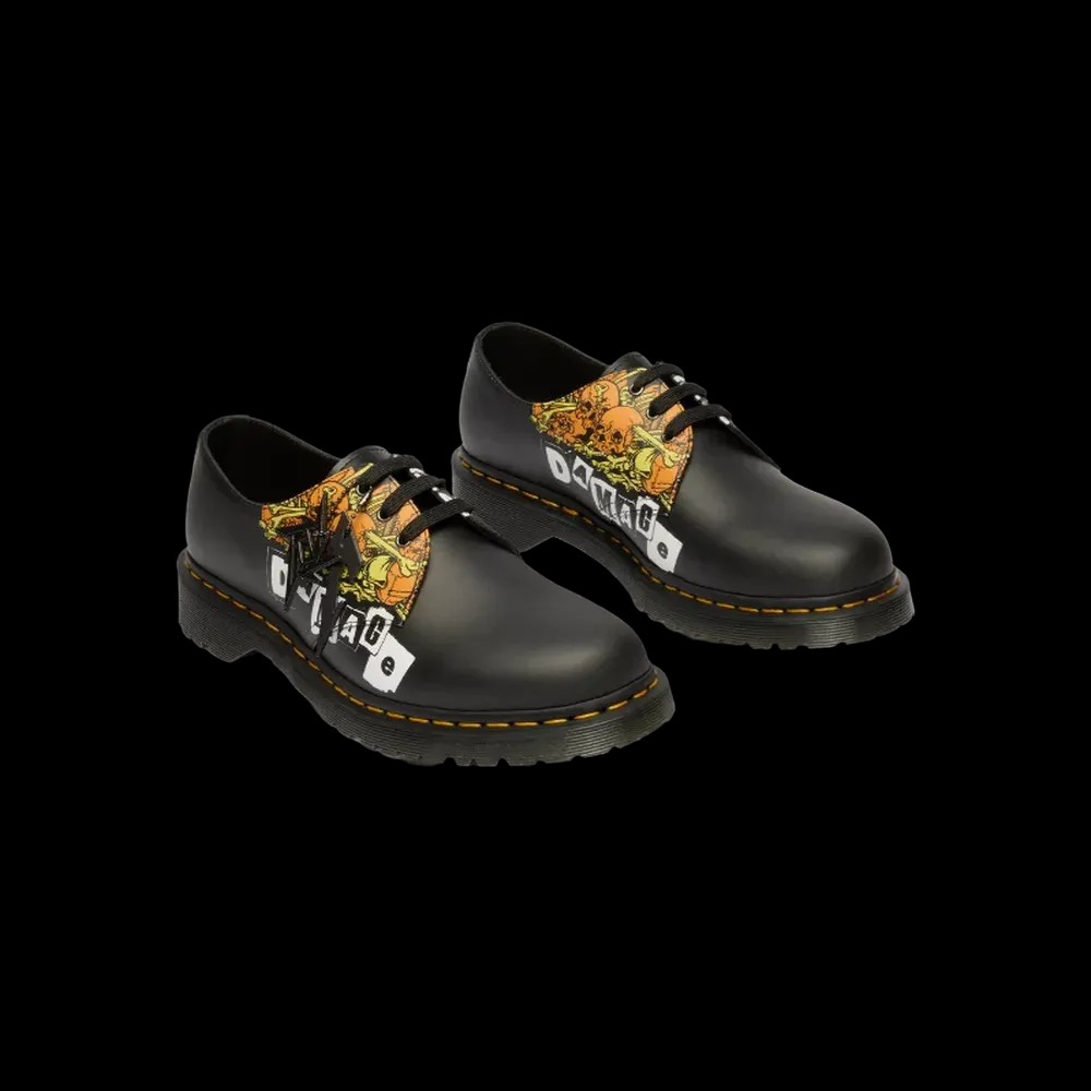Dr Martens 1461 Metallica Damage Tour Print - HypeFly India View 2