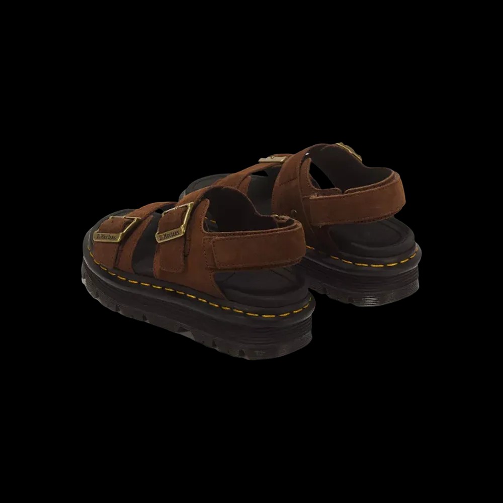 Dr Martens Zebzag Sandal Sepia Brown - HypeFly India View 5