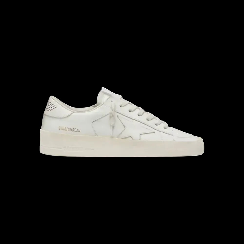Golden Goose Stardan In Total White Leather - HypeFly India View 1