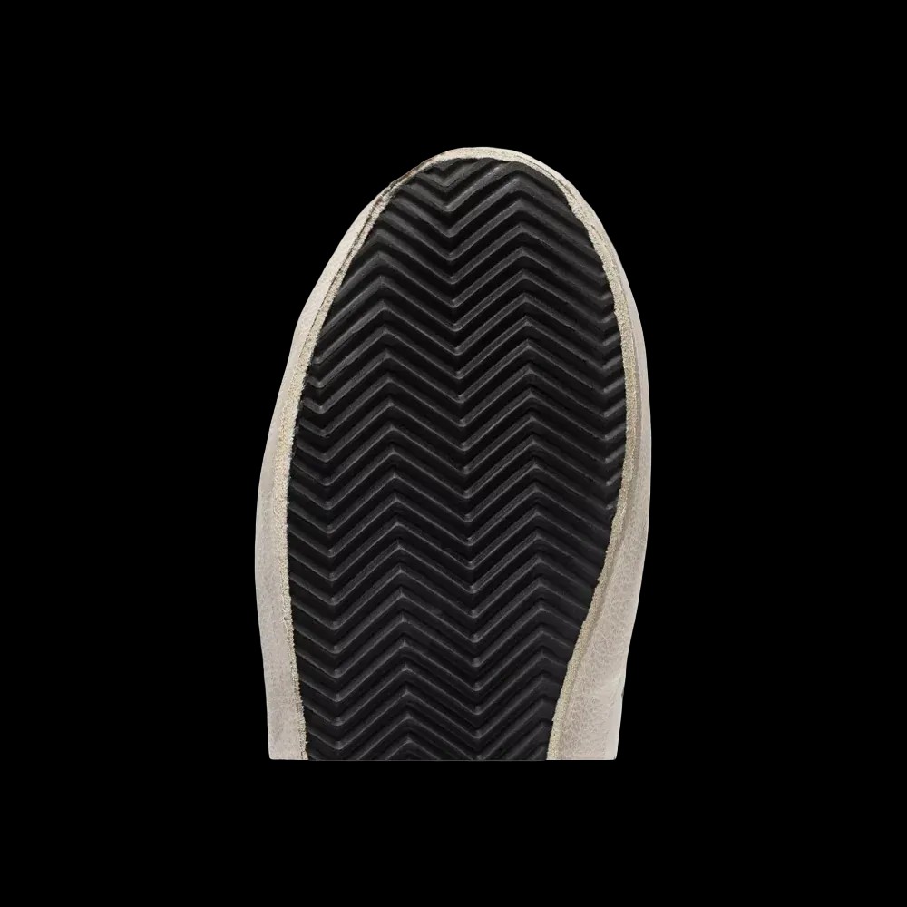 Golden Goose Super-Star With Gold Star And Black Glitter Heel Tab - HypeFly India View 5