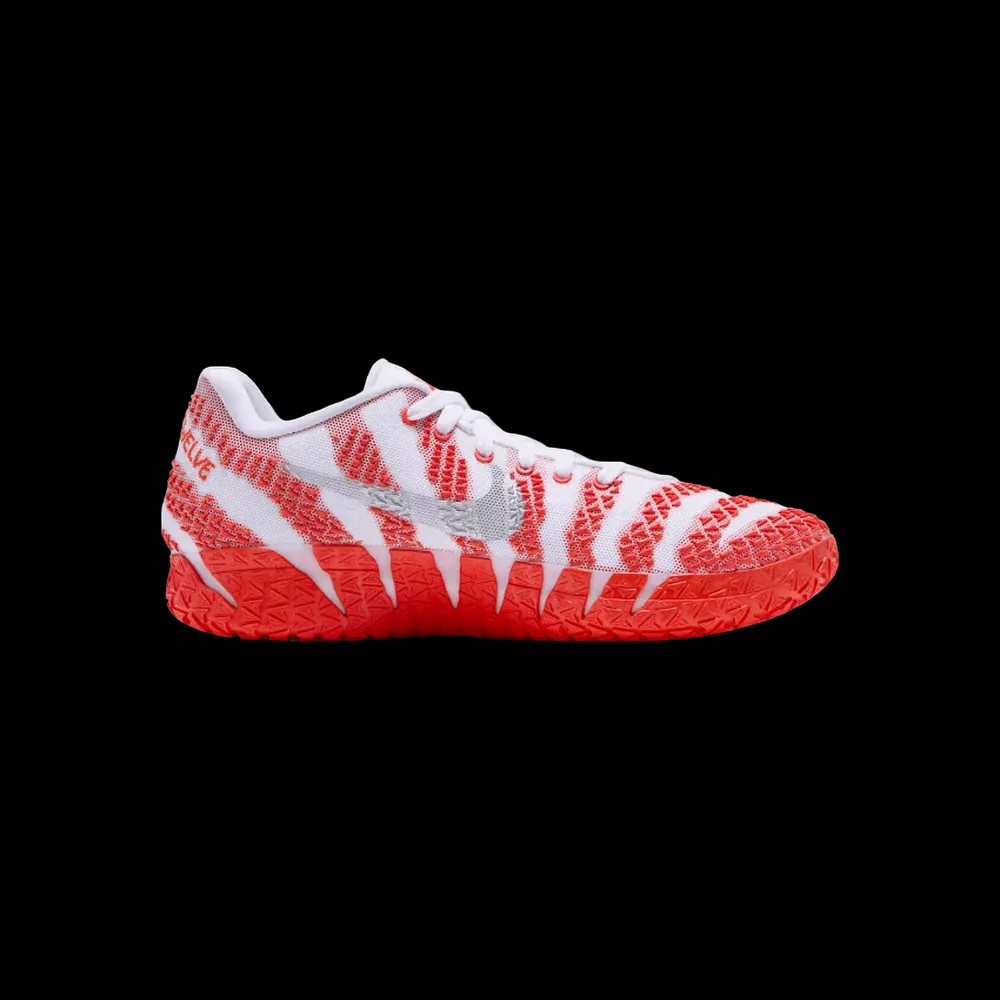 Nike Ja 3 TB White Team Orange - HypeFly India View 1