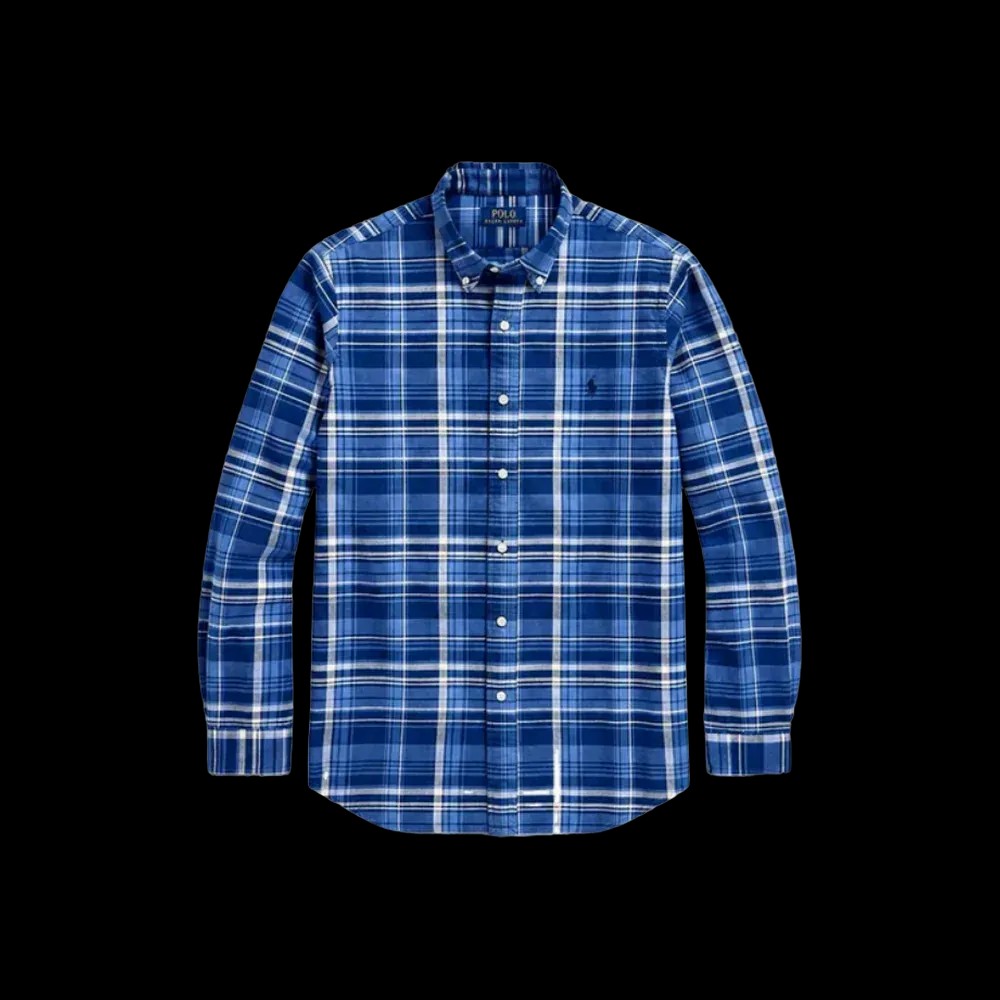 Ralph Lauren Classic fit Plaid Oxford Cotton Shirt - HypeFly India View 1