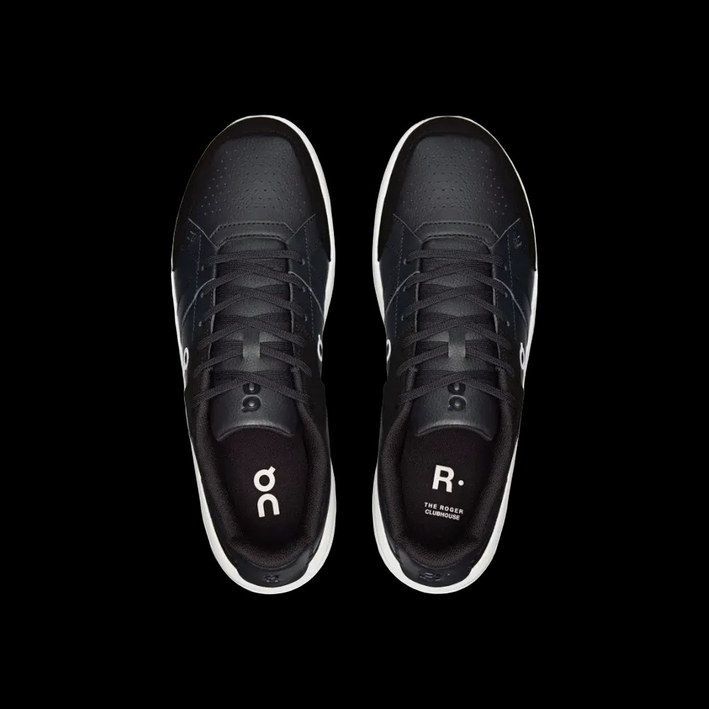 On Running The Roger Clubhouse Black White - HypeFly India View 4
