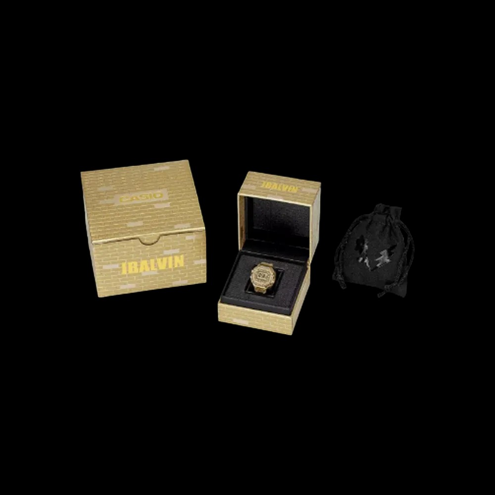 Casio x J Balvin CRW-001JB-9 Gold Ring Watch - HypeFly India View 3