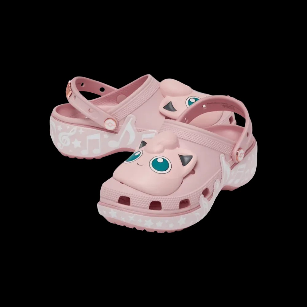 PokéMon X Crocs Classic Platform Clog 'Jigglypuff' - HypeFly India View 5