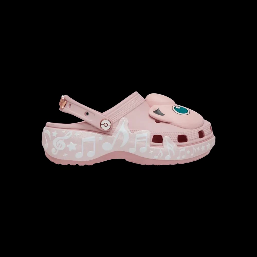 PokéMon X Crocs Classic Platform Clog 'Jigglypuff' - HypeFly India View 1