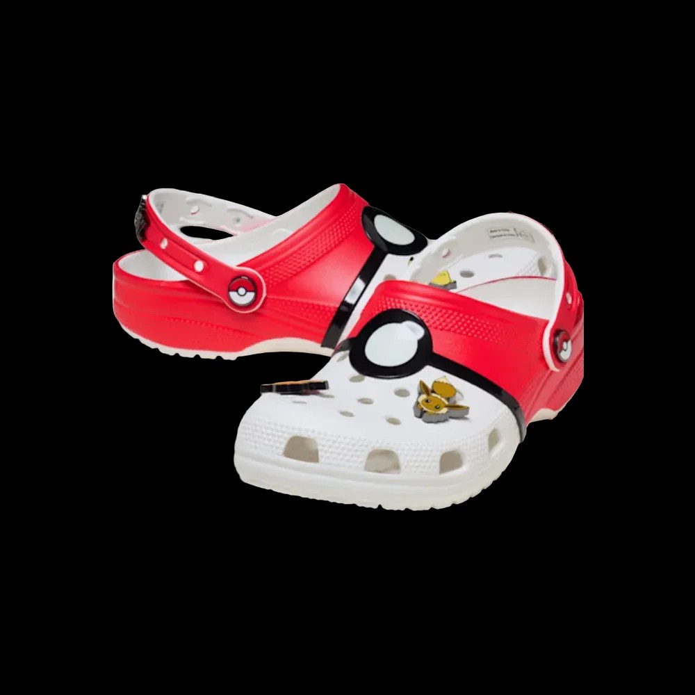 Pokémon's X Crocs Classic Clog 'Poké Ball' - HypeFly India View 5