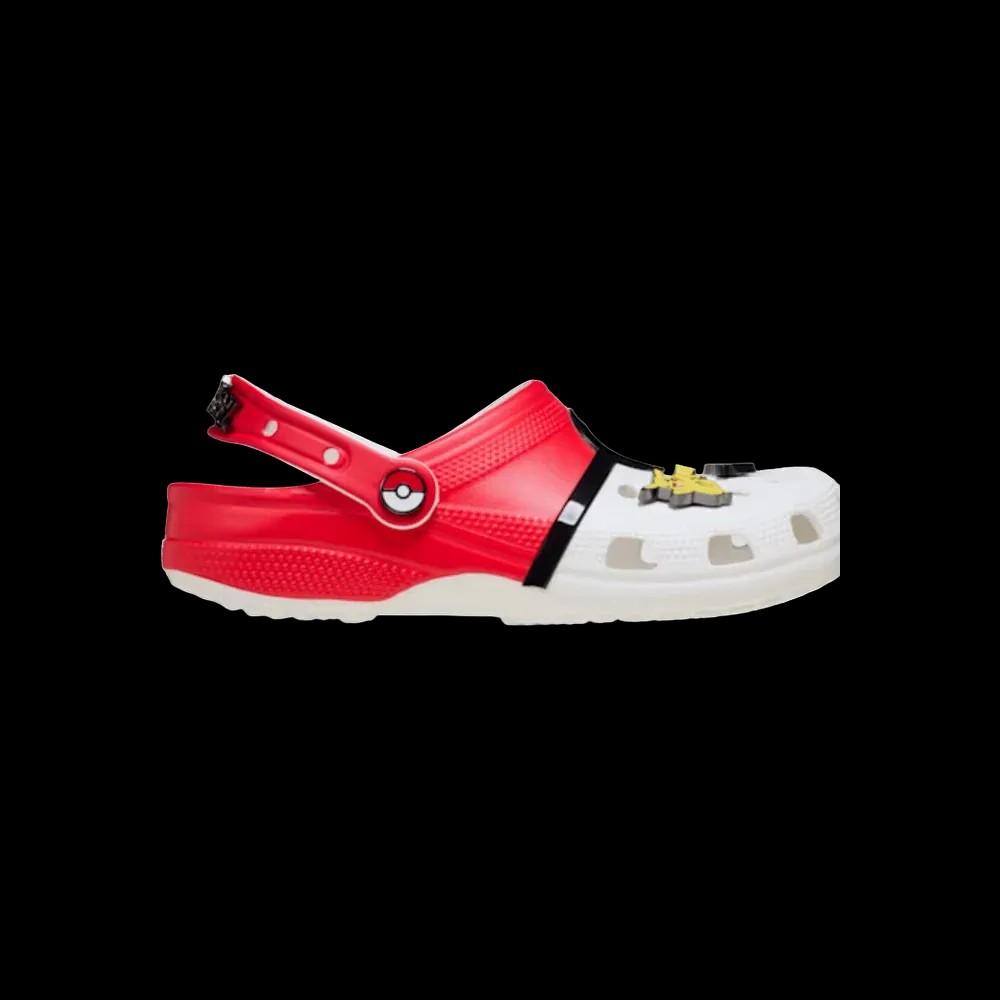 Pokémon's X Crocs Classic Clog 'Poké Ball' - HypeFly India View 1