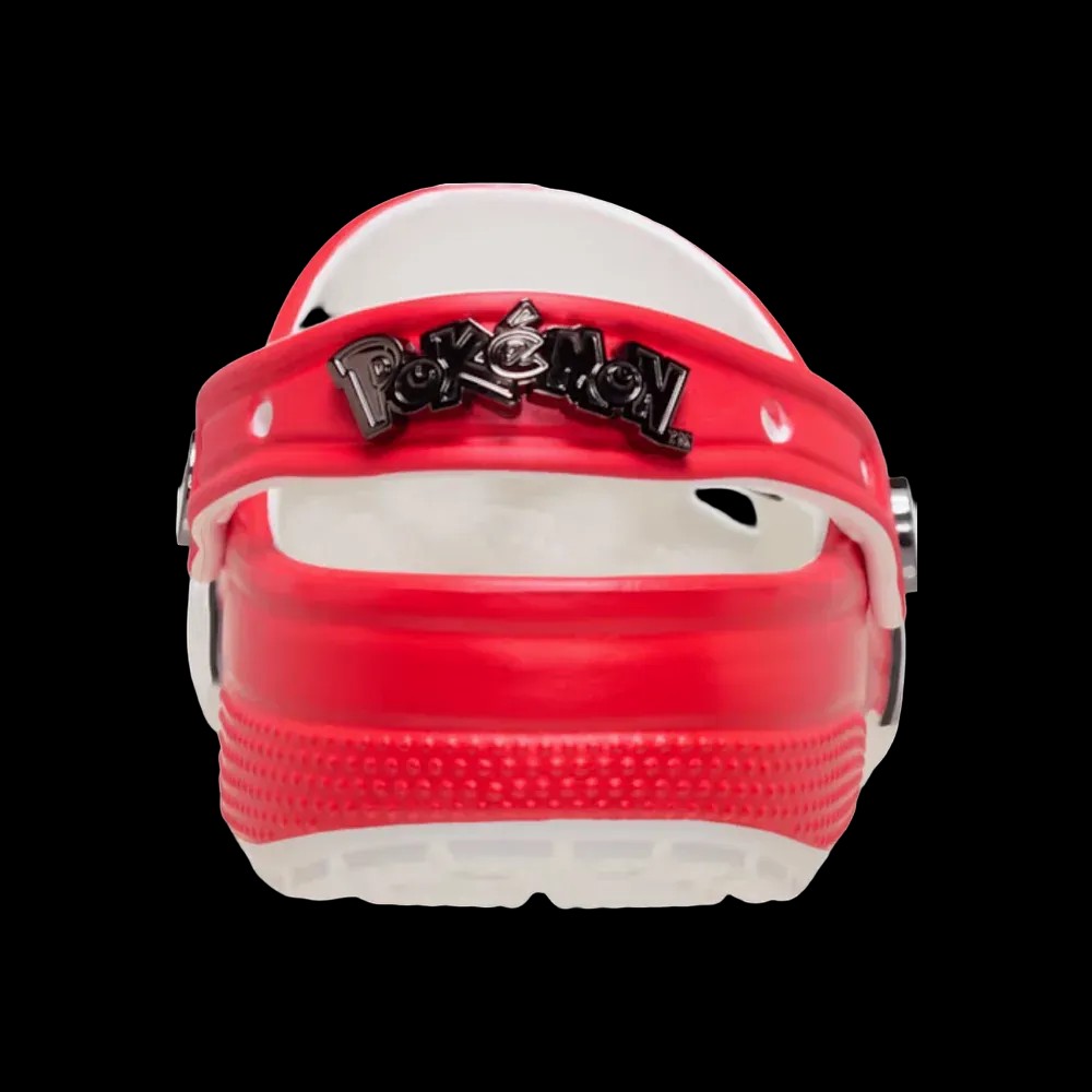 Pokémon's X Crocs Classic Clog 'Poké Ball' - HypeFly India View 2