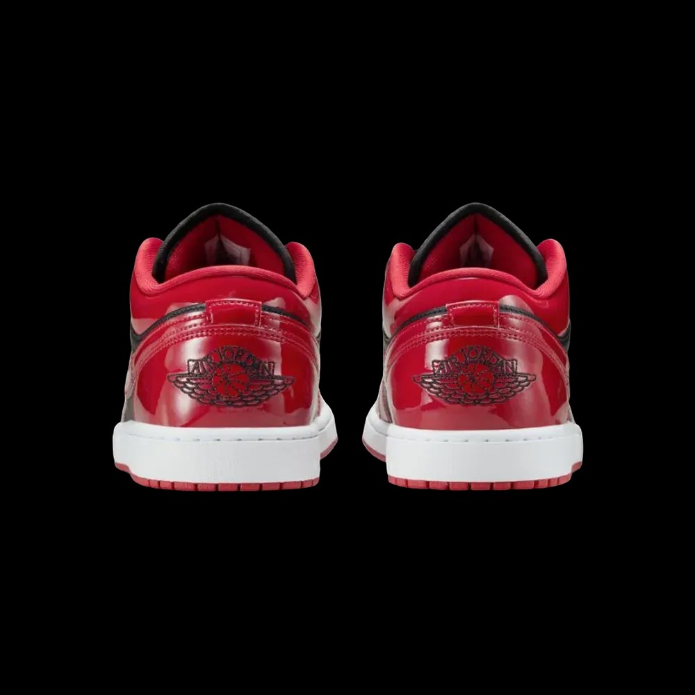 Air Jordan 1 Low SE Patent Varsity Red Black - HypeFly India View 2