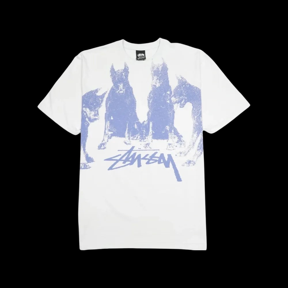 Stussy Doberman Tee Fog - HypeFly India View 1