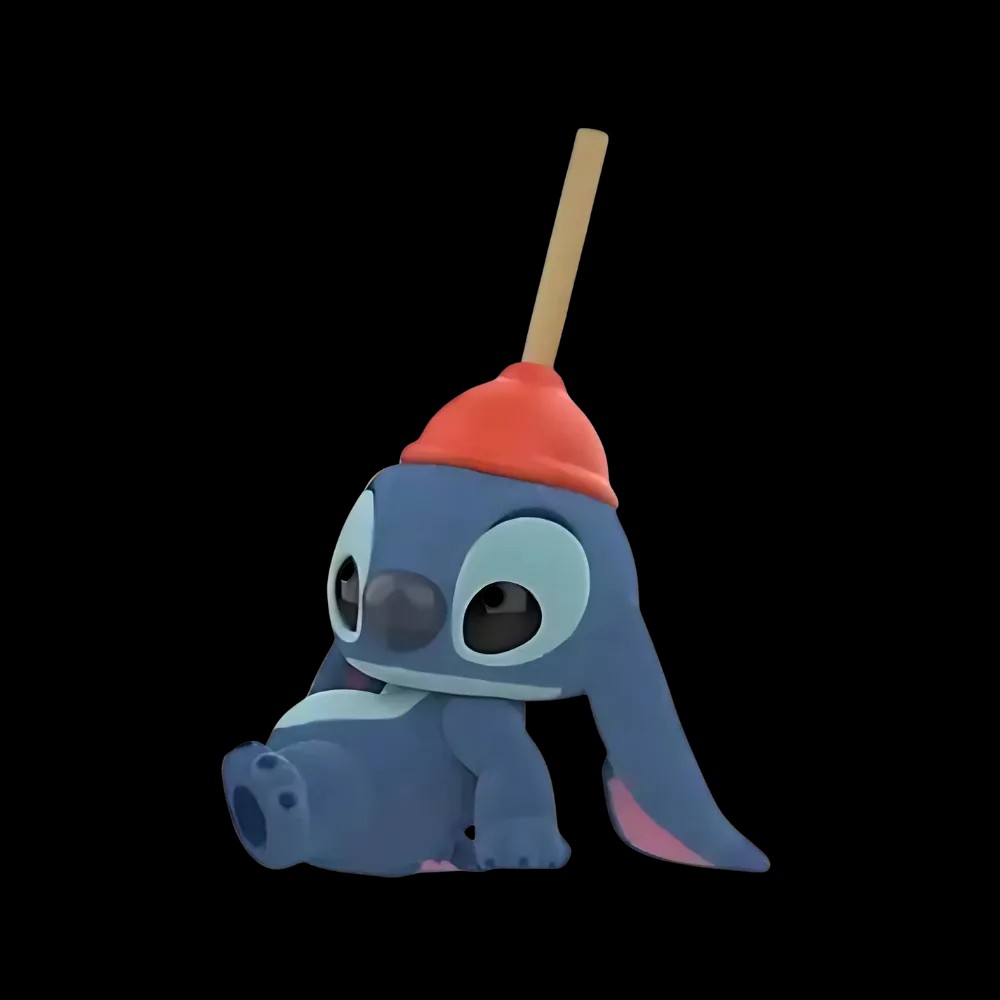 Pop Mart Disney Stitch Little Emotions Series Head's Spinning Figure - HypeFly India View 1