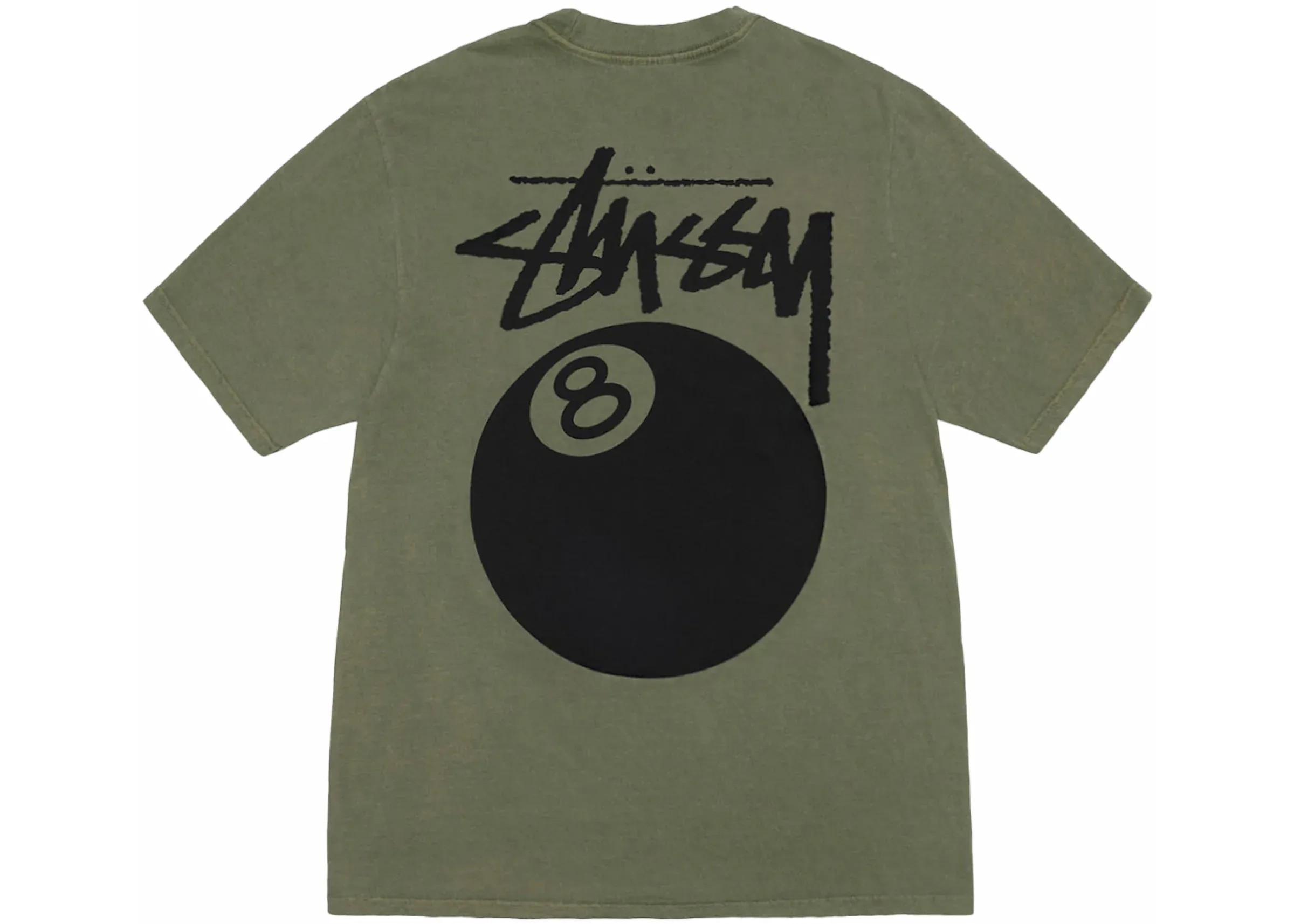 Stussy-8-Ball-Pigment-Dyed-Tee-Olive.webp