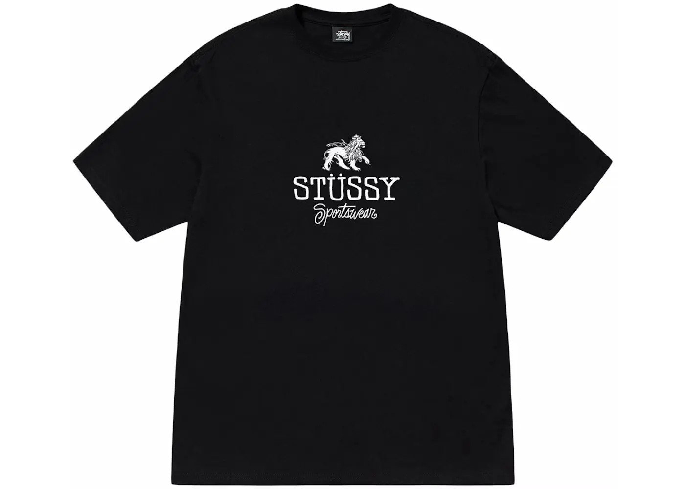STUSSY SPORTSWEAR TEE BLACK - HypeFly India View 1