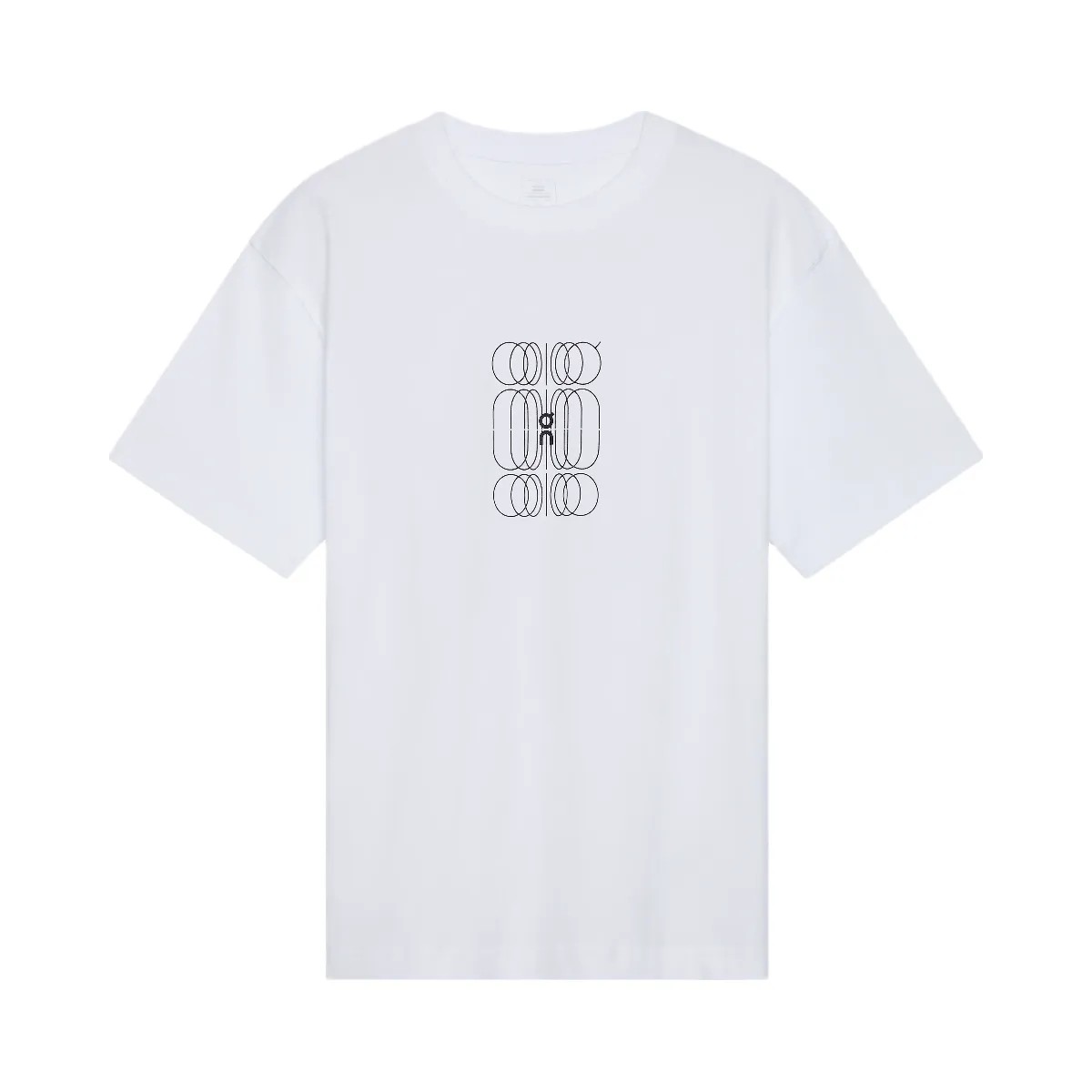 On Club-T Graphic White | Black - HypeFly India View 1