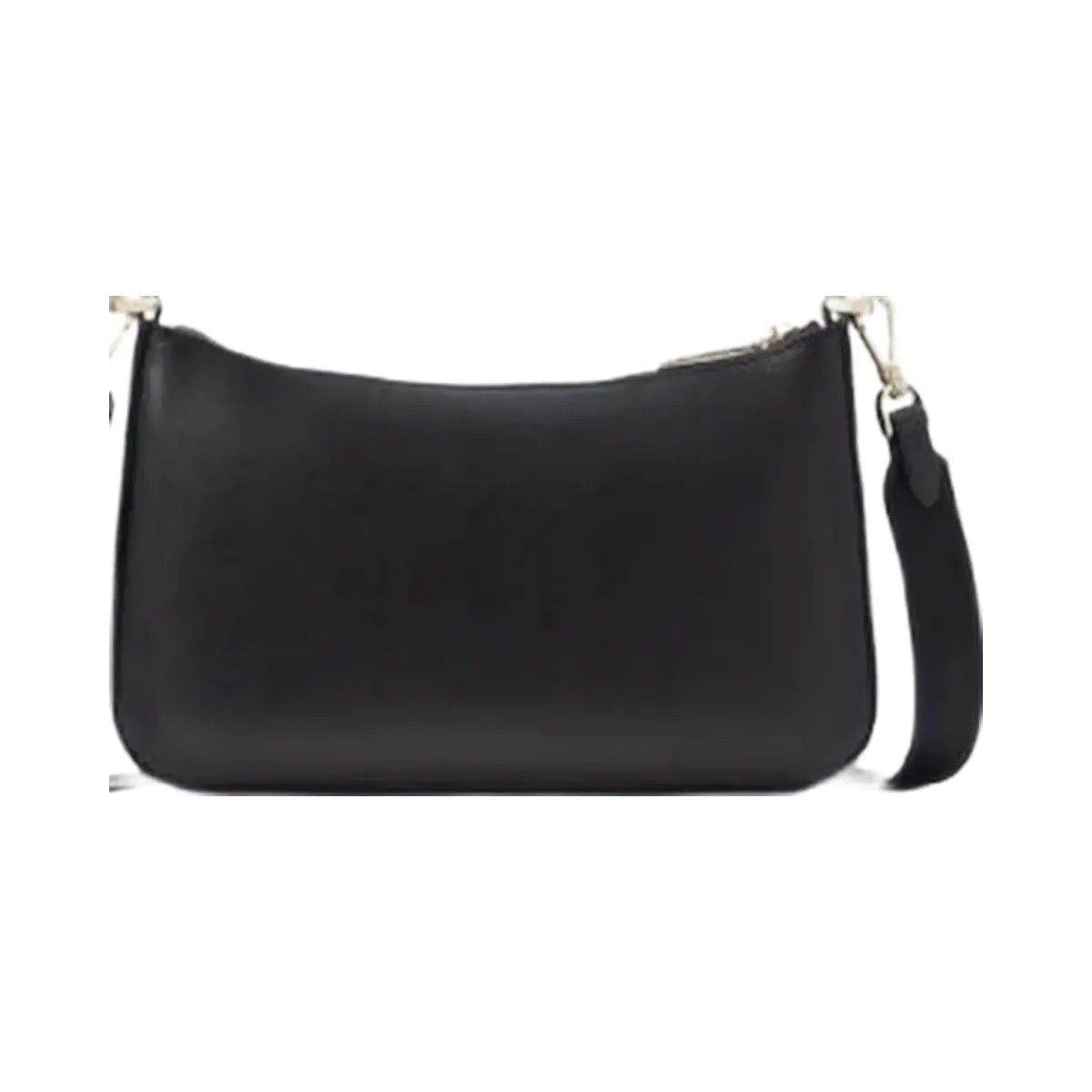 Kate Spade Duet Saffiano Leather Small Crossbody Black - HypeFly India View 5
