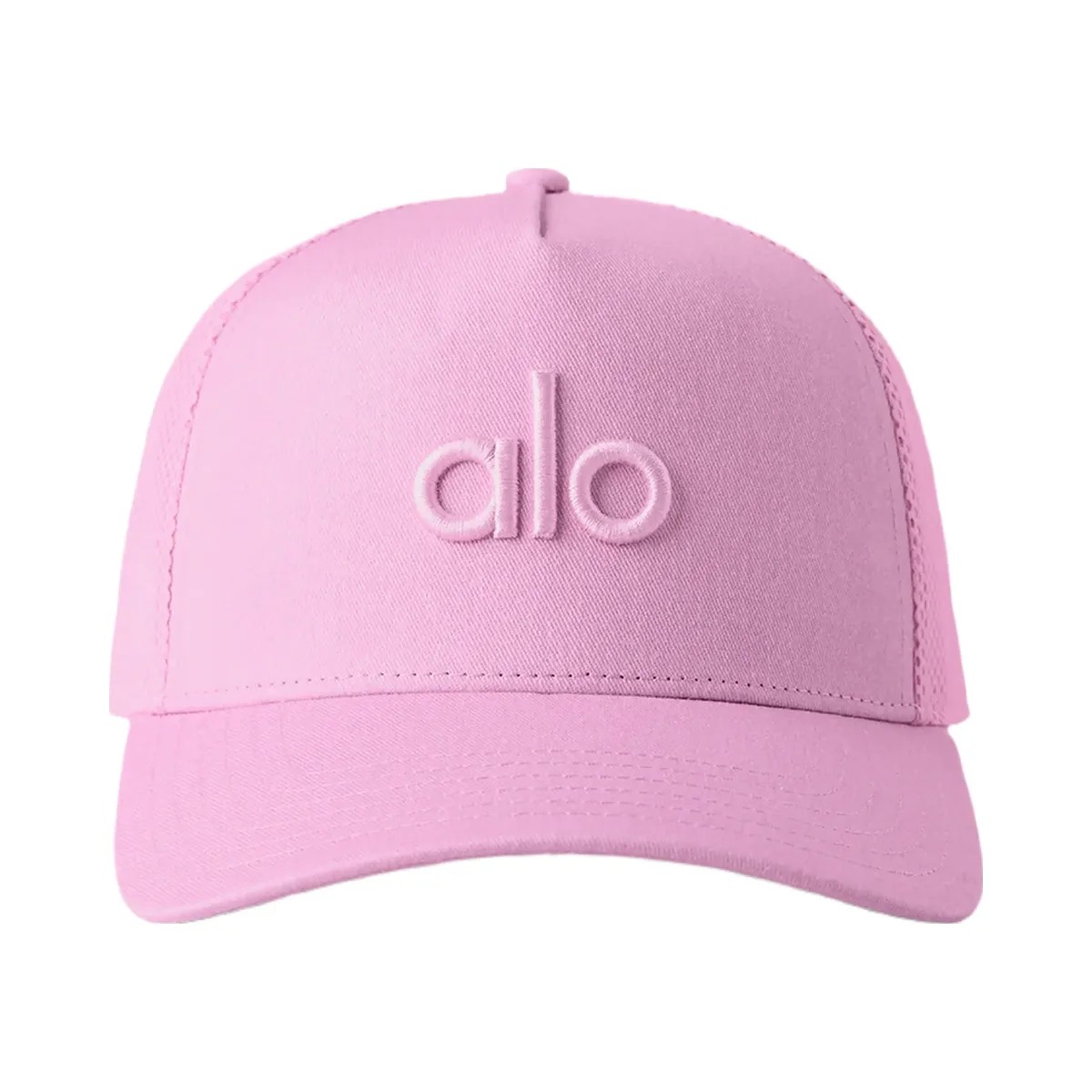 Alo District Trucker Hat - Candy Heart Pink - HypeFly India View 3