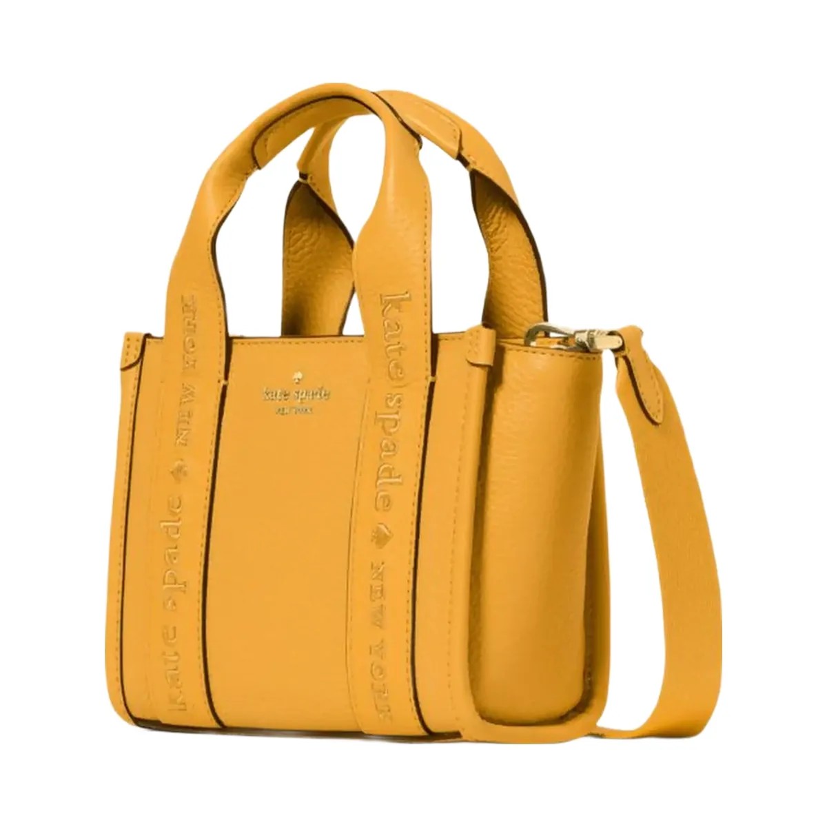 Kate Spade Kip Leather Mini Tote Squash Blossom - HypeFly India View 3