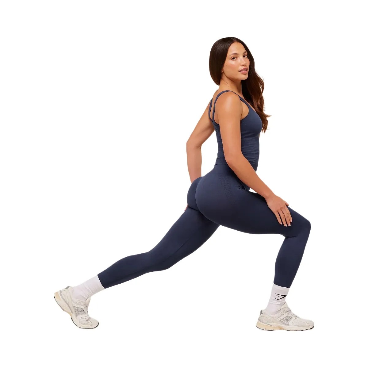 Gymshark Vital Soft Leggings - Heavy Blue/Marl - HypeFly India View 6