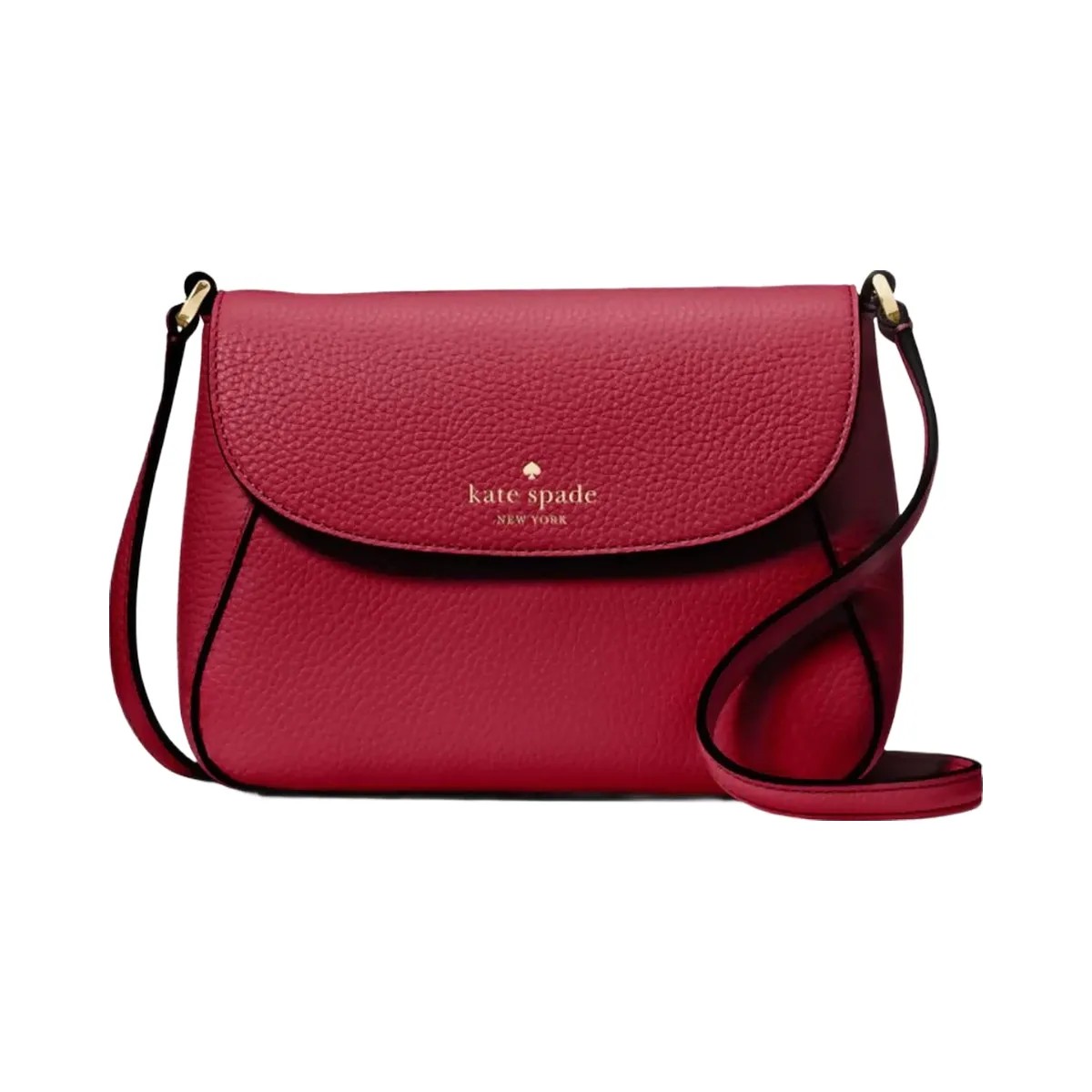 Kate Spade Monica Small Flap Crossbody Red Jam - HypeFly India View 1