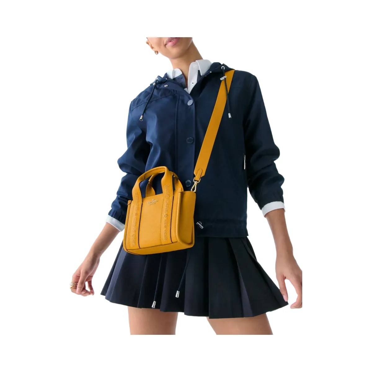 Kate Spade Kip Leather Mini Tote Squash Blossom - HypeFly India View 2