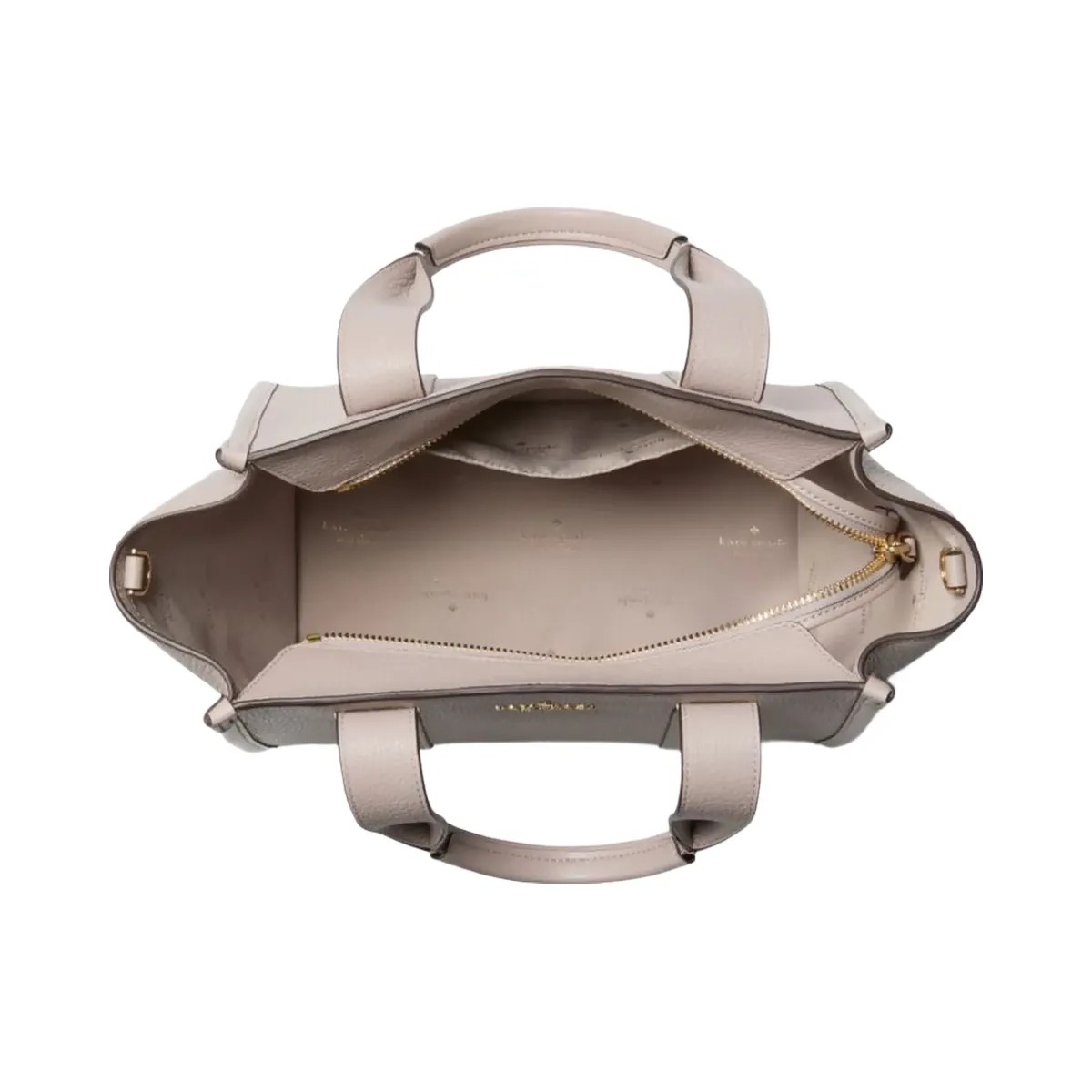 Kate Spade Kip Leather Small Tote Cozy Grey - HypeFly India View 3