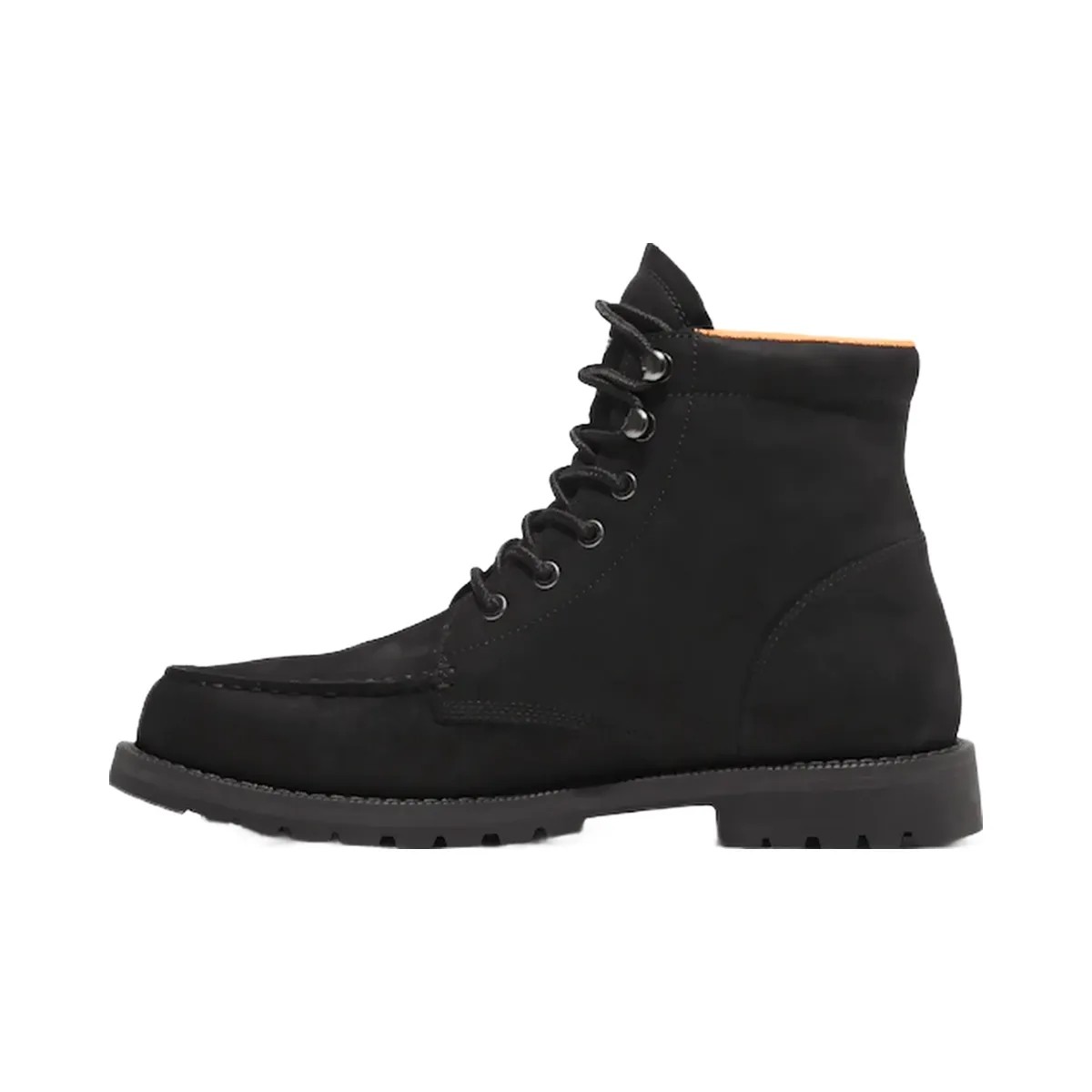 Timberland Redwood Falls Waterproof Moc-Toe Boot Black Nubuck Men'S - HypeFly India View 5
