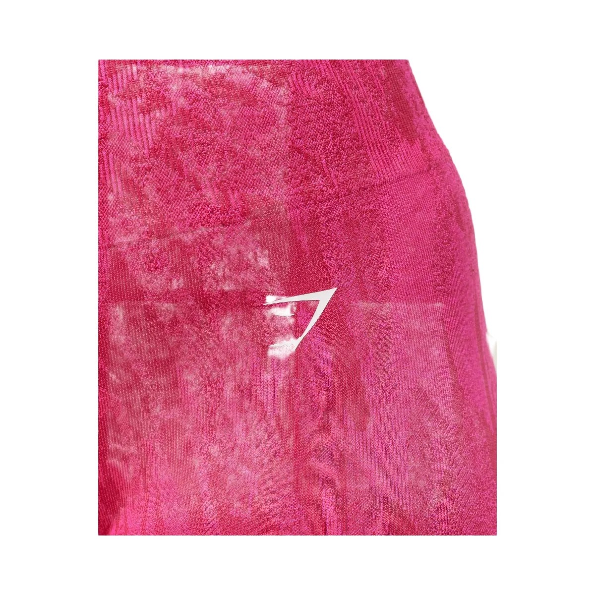 Gymshark Adapt Camo Seamless Shorts - Build Pink/Energy Pink - HypeFly India View 6
